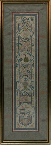 A chinese embroidery