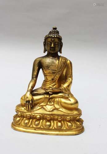 Chinese Bronze Buddha