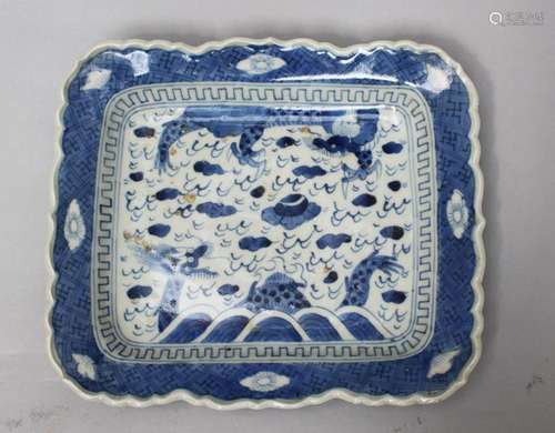 Chinese porcelain dish