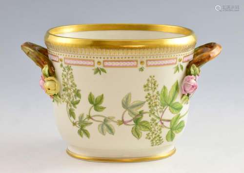 Royal Copenhagen Flora Danica Cache Pot or wine co