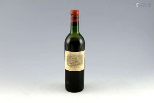 Chateau Lafite-Rothschild 1960 vintage red wine, o