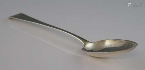 George III silver Old English pattern gravy spoon,