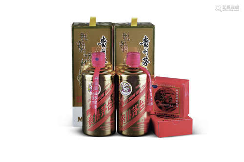 2016年53°茅台（土豪金）500ml 2瓶