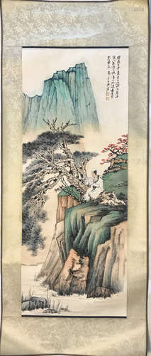 A ZHANG DA QIAN LANDSCAPE PAINTING