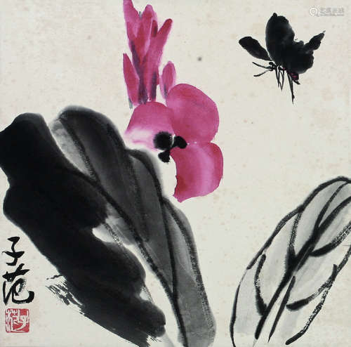 崔子范（1915～2011） 花卉 镜心 纸本设色