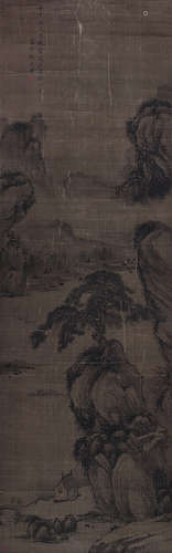 张宗苍（1686～1756） 山水 立轴 绢本设色