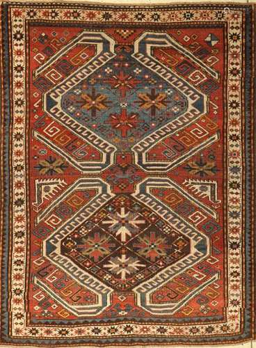 Lenkoran Kazak Rug,