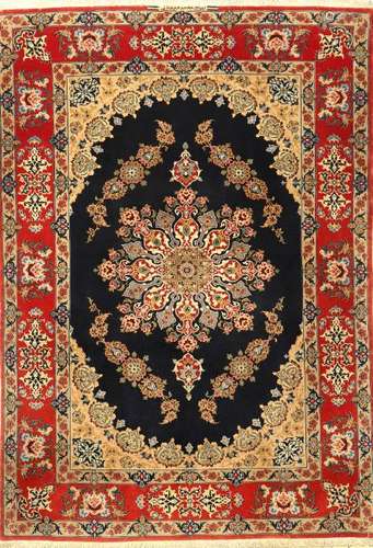 Fine 'Part-Silk' Isfahan Rug,