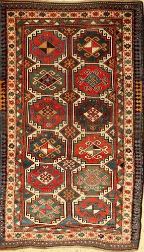 Kazak Rug 'Memling Gul',