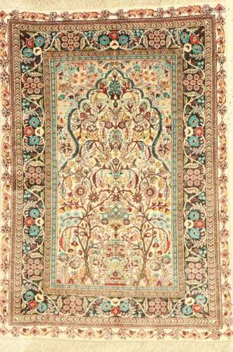 Chinese Silk Rug,