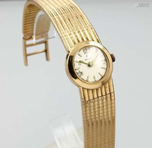 18 kt gold RADO ladies wrist watch