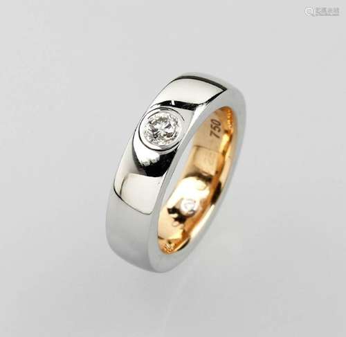 18 kt gold NOOR ring with brilliant