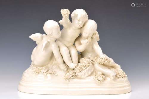 Large porcelain group