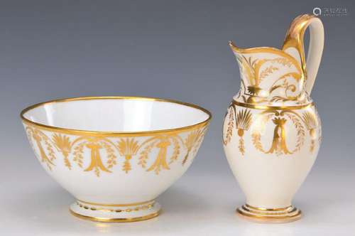 pot and bowl, Nymphenburg