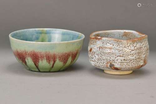 2 Tea bowls, Chawan