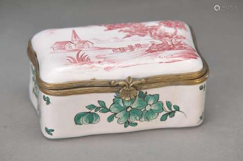 enamel box, France