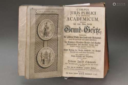 Corpus Juris Publici Imperii Academicum des Heil. Röm