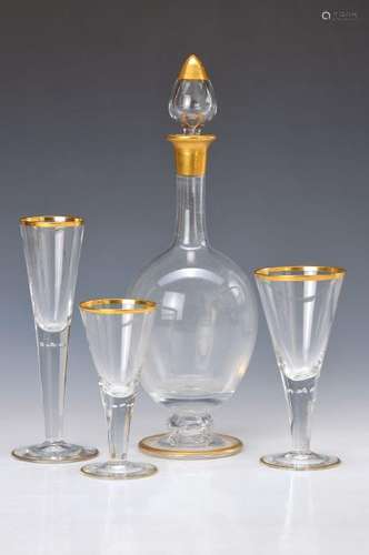 glass set, Saxonia