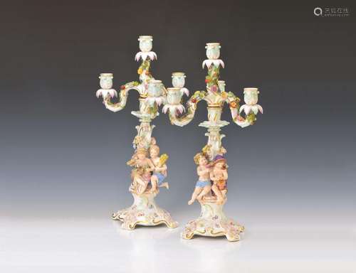 couple of candelabras