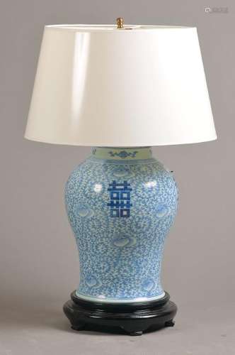 Table lamp, China