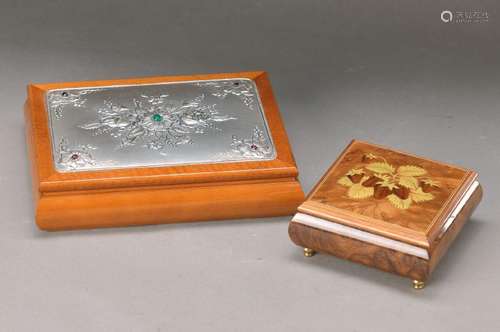 musical box and jewelery case