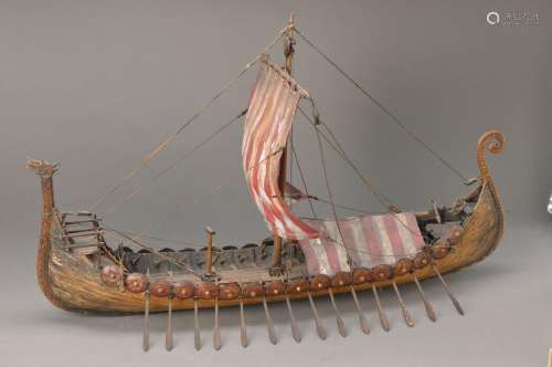 Model of a Viking ship