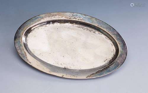 Oval Tray, Theodor Müller, 800 silver