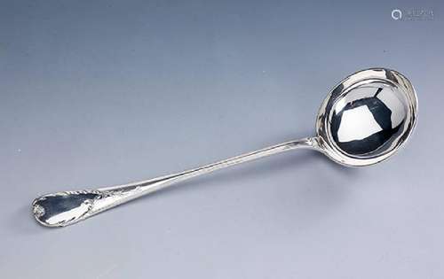 Soup ladle, France approx. 1900, silver 950