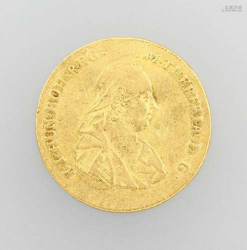 Gold coin 2 ducats Haus Habsburg