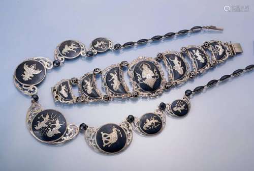 Jewelry set, Siam approx. 1950/60