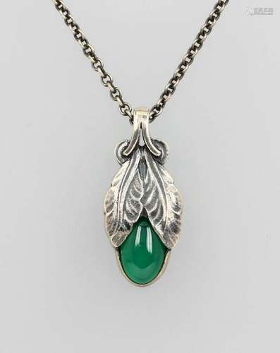 Pendant with chrysoprase, GEORG JENSEN