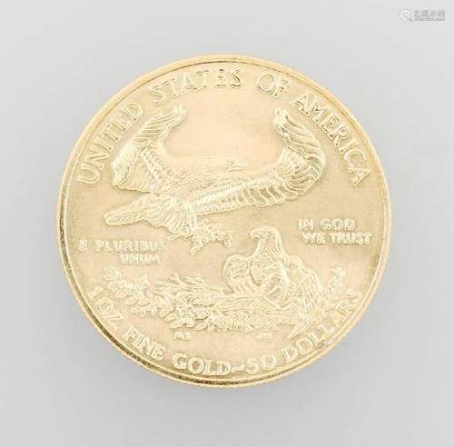 Gold coin, 50 Dollars, USA, 1995