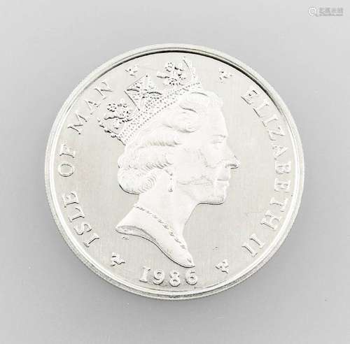 Platinum coin, 1 Noble, Isle of Man, 1986