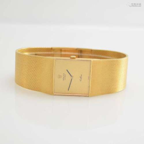 ROLEX Cellini 18k yellow gold gents wristwatch