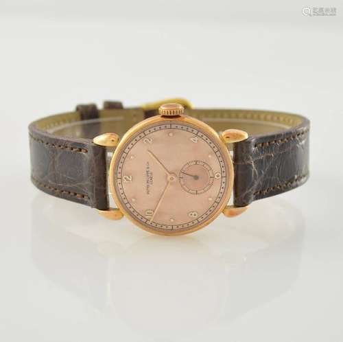 PATEK PHILIPPE & Co 18k pink gold wristwatch