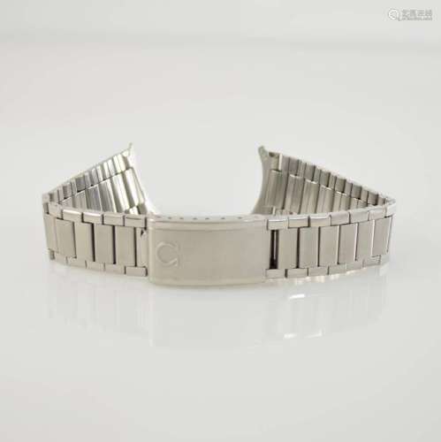 OMEGA rare, folding stainless steel bracelet
