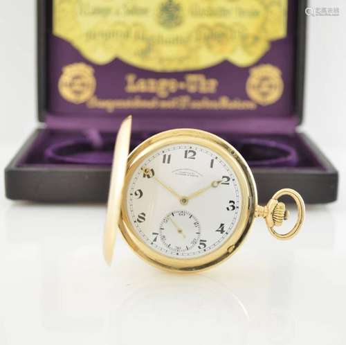 A. LANGE & SÖHNE -DUF- 14k yellow gold pocket watch