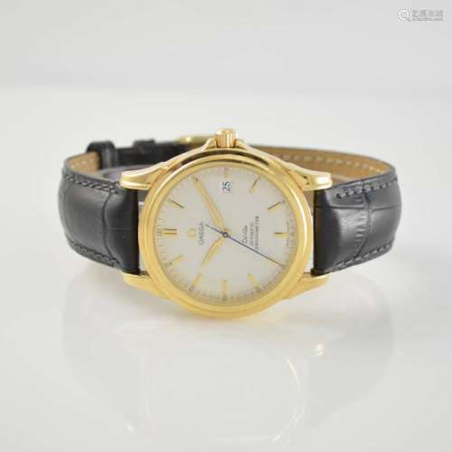 OMEGA De Ville Co-Axial 18k yellow gold chronometer