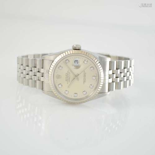 ROLEX gents wristwatch Oyster Perpetual Datejust