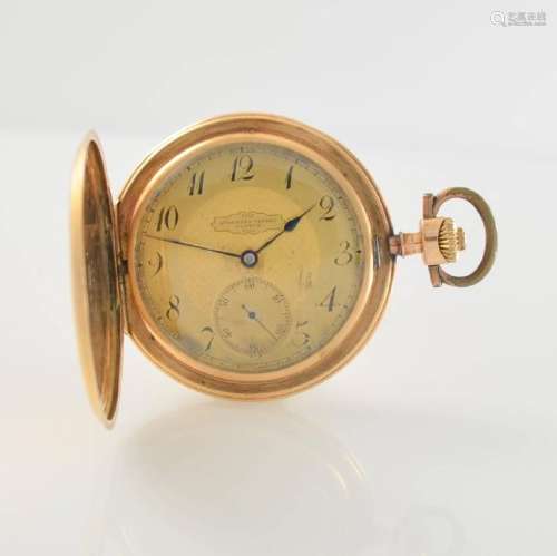 AUDEMARS FRERES 14k pink gold pocket watch