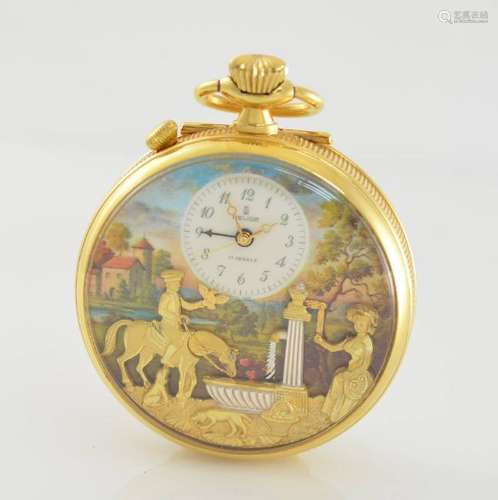 REUGE pocket watch with Jacquemarts and Musik-alarm