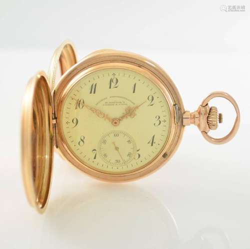 A. LANGE & SÖHNE 14k pink gold pocket watch