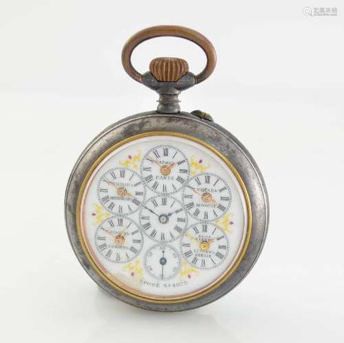 THE NORMAL WATCH open face pocket watch