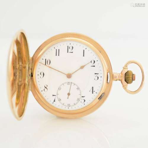 L.U.C. Chopard 14k pink gold pocket watch