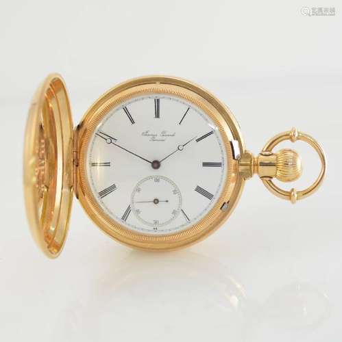 JAMES PICARD 18k pink gold pocket watch