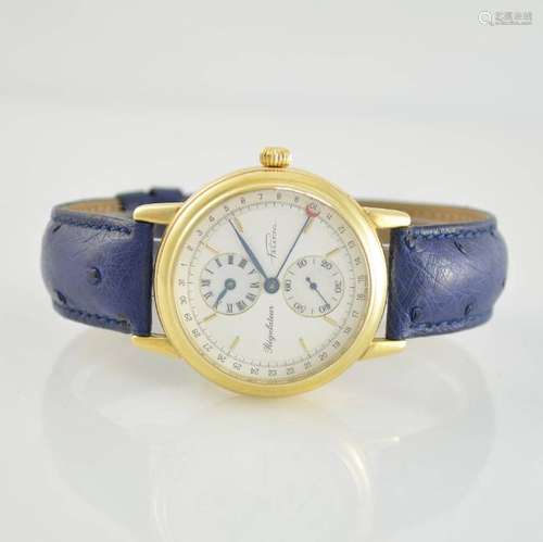 PRIOSA 14k yellow gold wristwatch Regulateur