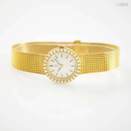 OMEGA 18k yellow gold ladies wristwatch