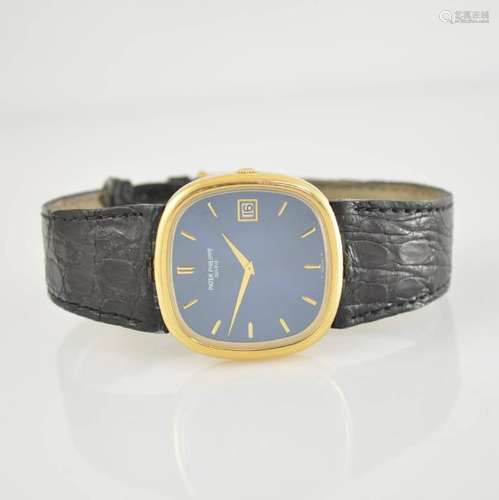 PATEK PHILIPPE 18k yellow gold gents wristwatch