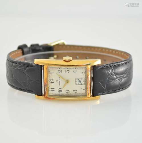 OMEGA 18k yellow gold wristwatch, Switzerland around