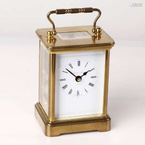 MATTHEW NORMAN 8-days-carriage clock with 1/2